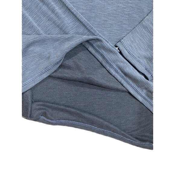 Tommy Bahama Flip Sky IslandZone Reversible Long Sleeve Tee Men’s S Ocean Deep - Picture 5 of 5